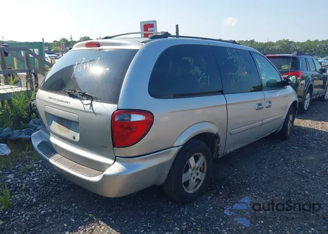 2007 Dodge Grand Caravan Sxt из США, поврежденный, VIN 2D4GP44L17R178282